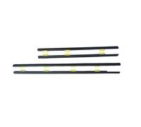 JAYWIS Car Window Sealing Strip for CRV 2002-2022 Outer Weatherstrips Rubber Door Glass Moulding Trim Seal Waterproof Belts Outside Window Trim(2002-2006)