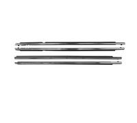 JAYWIS Car Window Sealing Strip for Toyota for Corolla 2008-2019 Front Rear Weatherstrip Chrome Black Side Door Glass Trim Belt Outside Window Trim