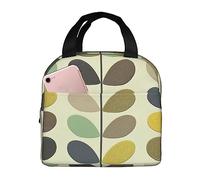 JAYWIS Color Leaf Print Lunch Bags for Women for Work,Large Capacity Lunch Tote Bag,Lunch Box Container for Work School Office