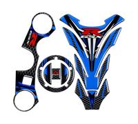 JAYWIS Fuel Tank Sticker Motorcycle Fuel Tank Pad Stickers Decals Fork Triple Tree Upper Clamp Sticker For SUZUKI GSXR GSX-R 600 750 1000 K11 K8 K7 Protecto Decal(X-1)