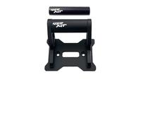 JAYWIS GPS Navigation Holder Motorcycle GPS Navigation Bracket For CFMOTO 450MT 450 MT 2024 2025 12MM/22MM Phone Holder Mounting Adapter Extension Stand Mobile Phone Stand(Black 1,12mm+22mm)