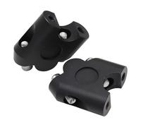 Handle Bars Clamp Motorbike Handlebar Handbar Riser Mount Clamp Adjustable Riser Lifting Clamp for Suzuki V-Strom 250 VSTROM 650 Gladius SV650 Handlebar Risers(Black)