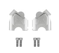 JAYWIS Handlebar Risers Motorcycle Handlebar Risers For B&MW F700GS F 700 GS 2013-2017 F650GS F650 2008-2017 Handle Bar Risers Lifting Mount Clamp Handle lift clamps(Silver)