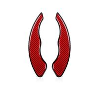 JAYWIS Interior Mouldings Car Steering Wheel Paddle Shifter Trim Cover for Accord for Civic for Odyssey for Insight for Acura MDX ILX RLX TL TSX(RED)