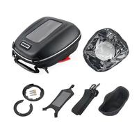 JAYWIS Motorcycle Fuel Tank Bag for Y&amaha MT09 MT-09 SP Tracer 9 900 GT 9GT 9GT+ MT03 MT25 for Fazer 250 Racing Backpack Saddle Bags(A. Bag Tanklock Set)