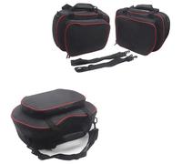 JAYWIS Motorcycle Inner Bags for Ducati Multistrada V4 S 2021 Side Panniers Cases Side Bags Waterproof Bag Travel Bag Saddle Bags(Black 3)