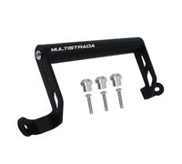 JAYWIS Motorcycle Phone Holder Stand For Ducati MULTISTRADA MTS 950/1200/S 1200S ENDURO 2020-2021GPS Navigation Plate Bracket Mobile shelf(BLACK 1)