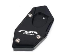 JAYWIS Motorcycle Replacement Side Kickstand Pad For CB150R 2017-2019 CB300 500 R CBR500R Support Extension Refit Accessories Kickstand Pad Plate (Color : Black, Size : 500)