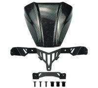 JAYWIS Motorcycle Sport Windshield Visor Windscreen Deflectors For MT-09 2024 2025 MT09 SP 2024 2025 Fairing Baffle Cover Wind Shield Screen Air Deflector(Carbon fiber look)