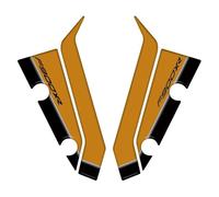 JAYWIS Motorcycle Sticker Front Mudguard Protector Pads for BMW F900XR F 900 XR 2020-2025 Gel Sticker Paint Protection Decals Side Knee Grips Stickers(Gold)