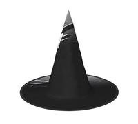 JAYWIS Plane flying over the sea -Print Full Coverage Halloween Hat Adult - Packable Witch Headwear For Renaissance Fairs, Gothic Parties & Festivals