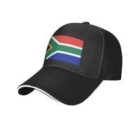 JAYWIS South Africa Flag Print Adjustable Baseball Caps, Fits Men Women Classic Sports Work Leisure Casual