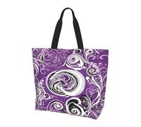 JAYWIS the sea witch inspired -Print Spacious Women's Shoulder Bag - Lightweight Water-Repellent Tote For Shopping & Commute, Roomy Main Compartment, Carry As Purse