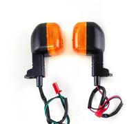 JAYWIS Turning Indicators Lamp 2pcs 12v Motorcycle Turn Signal Lights Blinker Indicator Flasher Lamp For ZUMA 50 50F 50FX 125 YW50 FXW BWS50 100 125 Turn Signal Light(Amber)