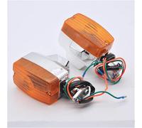 JAYWIS Turning Indicators Lamp 2PCS 12V Motorcycle Turn Signals Light For Suzuki Haojue GS125 GS 125 125cc Turning Indicators Flasher Blinker Lamp Turn Signal Light