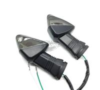 JAYWIS Turning Indicators Lamp Moto Turn Signal Light Indicators For KAWASAKI For Z750S For ZX-6R For ZX-6RR KLE 500/650 For VERSYS KLR650 Front Rear Blinker Lamp Turn Signal Light(Smoke)