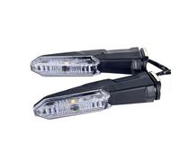JAYWIS Turning Indicators Lamp Motorcycle Indicators Turn Signal Lights For Kawasaki For NINJA 1000 For ZX-6R 125 250/300 400 650 Turning Indicators Blinker Lamp Turn Signal Light(CLEAR,2pcs)