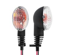 JAYWIS Turning Indicators Lamp Motorcycle Turn Signal Light Lens For K&awasaki D-Tracker 125 150 250 KLX 250 150 125 230 300 230SE 300SM Indicators Blinker Lamp Turn Signal Light(CLEAR)