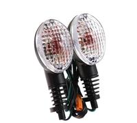 JAYWIS Turning Indicators Lamp Motorcycle Turn Signal Lights For KAWASAKI For NINJA 250R For Vulcan S 650 D-TRACKER KLX 125 150 230 250 300 Indicators Blinker Turn Signal Light(CLEAR)