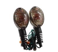 JAYWIS Turning Indicators Lamp Motorcycle Turn Signal Lights For KAWASAKI For NINJA 250R For Vulcan S 650 D-TRACKER KLX 125 150 230 250 300 Indicators Blinker Turn Signal Light(Smoke)