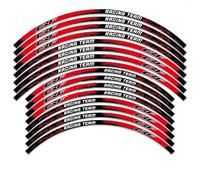 JAYWIS Wheel Rim Decals Motorcycle 21" 19" Wheel Hub Rim Stickers Decals Reflective Decal For H&onda CRF 450 Crf 250 L 300L 450x 450r 250r 250f 150l 230 Wheel Stickers(Color 1)