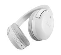 JAZ Pro Aero Wireless Wired Gaming On-Ear Headphones, AUX Port, Low Latency, Built-in Microphone and Controls, USB-C Cable Included, for Smartphone, Tablet, Laptop, 10h Playback, White