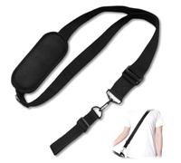 JAZOKA 1 Pcs Strimmer Harness Padded Belt Shoulder Strap, Adjustable Petrol Strimmer Harness, Grass Strimmer Belt for Brush Cutter Garden Trimmer (Black)