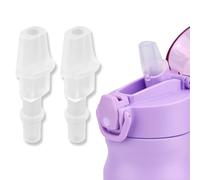JAZOKA 2 Pcs Water Bottle Mouthpiece Replacement for BJPKPK Insulated Water Bottle, Silicone Water Bottle Bite Valve Replacement Parts Compatible with BJPKPK 18 Oz 25 Oz Insulated Water Bottle