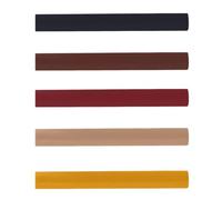 JAZOKA 5 Pcs Wax Filler Wood Repair Sticks, Light to Dark Brown Oak Wood Scratch Repair Crayons, Multi-Surface Wood Filler for Furniture Scratch Wooden Floor Table Door Guitar Scratches Holes