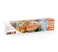 Jazooli Aluminium Kitchen Foil Roll | 20M Heavy Duty Catering Silver Foil | Suitable for Freezing, Baking, Roasting | Tin Foil Roll 20M x 30CM (2X Rolls)