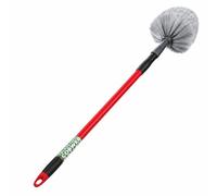 Jazooli Cobweb Brush Extendable Duster - Extra Long Reach, 105cm/170cm | Extendable up to 170cm, Long Handled Duster for Corners and High Ceilings, Outdoor & Indoor Suitable, Twist Lock