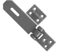 Jazooli Heavy Duty Hasp & Staple Door Shed Garage Gate Strong Lock Padlock Latch - 90x30mm