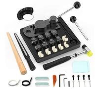 JAZORR Ring Bending Tool, Ring Bender with Nylon Dies Ring Making Tool, Ring Measurement Tool, Multi-Functional Ring Earring Bending Tool Jewelry Making Tool
