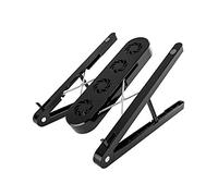 Jazuaiao Cooling Pad Laptop Stand Base Folding Adjustable Holder Stand for One-Piece Adjustable Computer Standing Desk