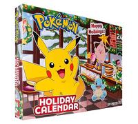Pokémon Holiday Calendar 2025 - Features 16 2-Inch Battle Figures with Special Finish and Eight Unique Accessories