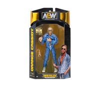Jazwares 2024 AEW Unrivaled Collection Series 16#162 Orange Cassidy [Rare Edition] with Plastic Toy Protector