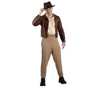 Jazwares Adult Indiana Jones Qualux Costume Medium Brown