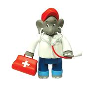 JAZWARES - BENJAMIN THE ELEPHANT (AS A DOCTOR) TOY
