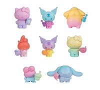 Jazwares Hello Kitty and Friends Ombre Tropical Party, 2” Figure 8-Pack - Removable Accessories - Officially Licensed Sanrio Product from Ages 6+