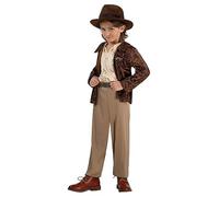 Jazwares Indiana Jones Child Costume, Brown, S