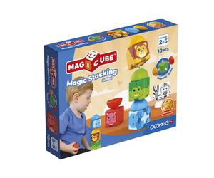 Jazwares Magicube Stacking Safari Construction Game 10 Pieces