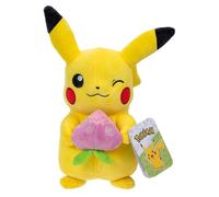 Jazwares Pokémon peluche Pikachu with Pecha Berry Accy 20 cm, Black