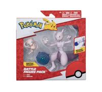 Pokémon Battle Figure 2 Pack - Features 2-Inch Mew & 4.5-Inch Mewtwo Battle Figures