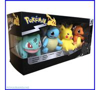 Jazwares Pokemon Select Battle Figure Pack Bulbasaur Squirtle Pikachu Charmander