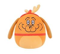 Squishmallows Original The Grinch 8-Inch Max with Antlers - Official Jazwares Plush | Collectable Cute Plush Toy, Cuddly Toys for Children, Soft Toys, Cute Teddies Suitable for Girls and Boys Ages 3+