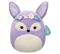 Jazwares Squishmallows 12-Inch Cadence the Lilac Fennec Fox Plush - Medium Ultrasoft Stuffed Animal with Fuzzy Belly & Flower Crown - Official Cuddly Toy for Kids & Collectors