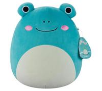 Jazwares Squishmallows 12-Inch Robert the Aqua Frog Plush - Medium Ultrasoft Stuffed Animal with Light Green Belly - Official Cuddly Toy for Kids & Collectors