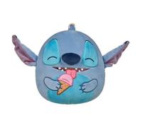 Jazwares Squishmallows Little Plush Disney - Stitch Holding Snow Cone Soft Toy - 8" Plush Toy For Kids - Blue