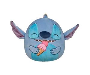 Jazwares Squishmallows Little Plush Disney - Stitch Holding Snow Cone Soft Toy - 8" Plush Toy For Kids - Blue