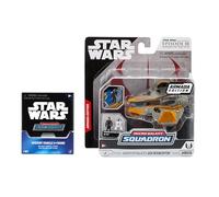 Jazwares Star Wars Micro Galaxy Squadron Anakin's Jedi Interceptor (Armada Edition) Mystery Bundle - 3-Inch and 2.5-Inch Vehicles with Accessories (Amazon Exclusive)